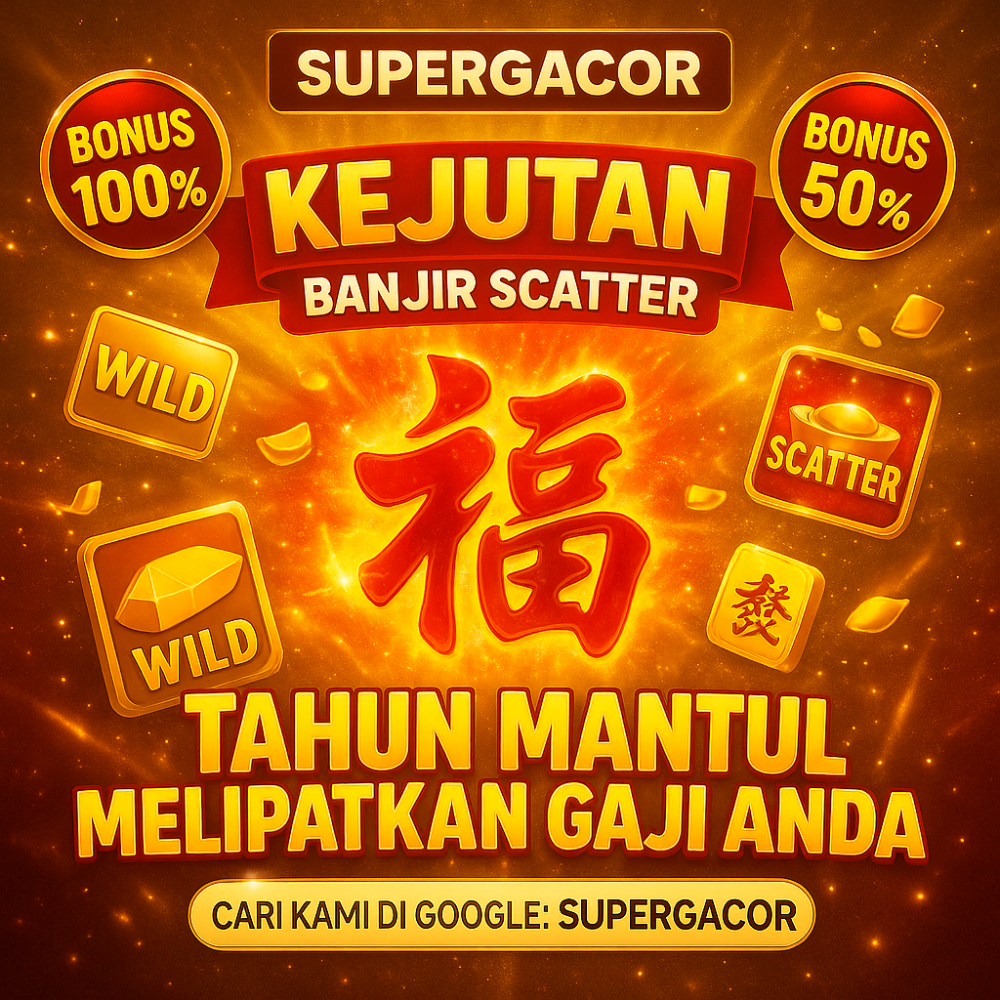 SUPERGACOR - Platform Slot Online Viral Gampang Menang Deposit Via Qris